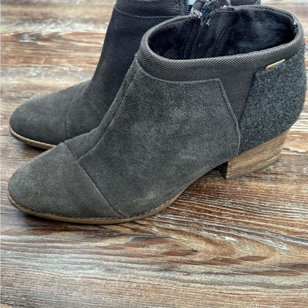 TOM’S Women's Gray Ankle Boots